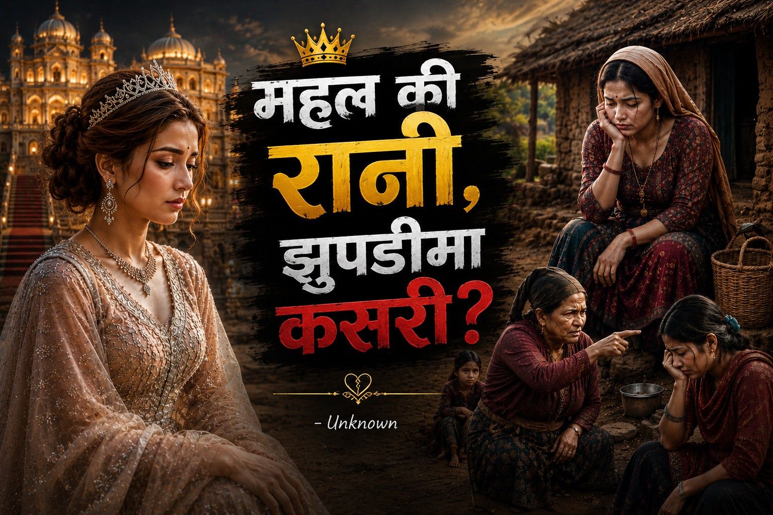 महल की रानी झुपडिमा रमाउली कसरी
