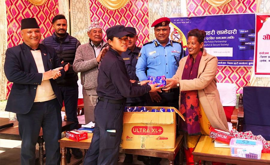 निर्वाचनमा खटिने महिला सुरक्षाकर्मीलाई सेनेटरी प्याड